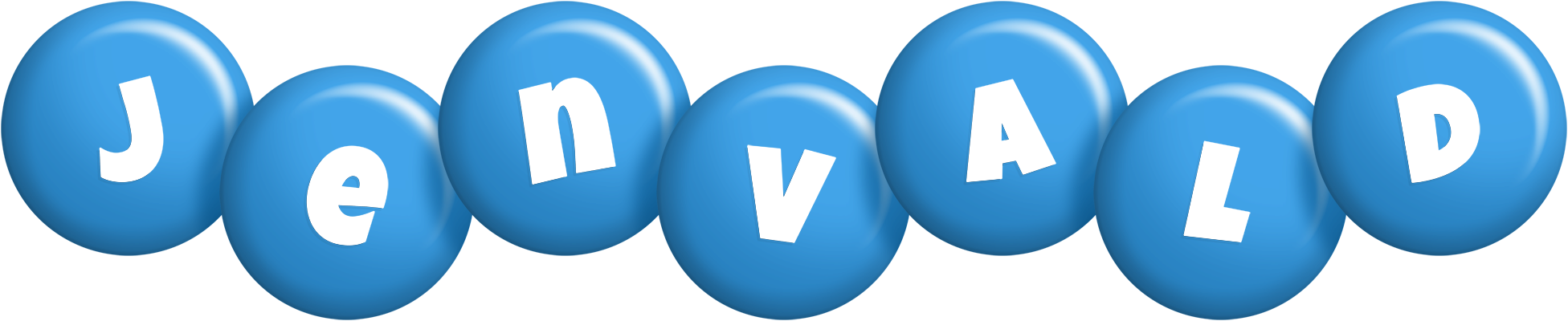 Jenvald candy-blue logo