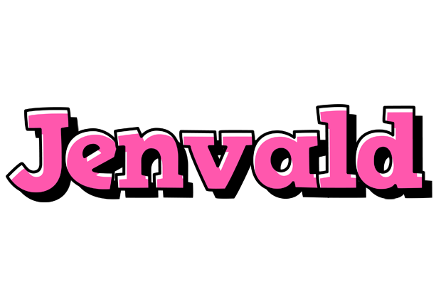 Jenvald girlish logo
