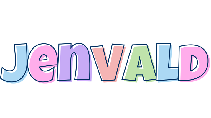 Jenvald pastel logo