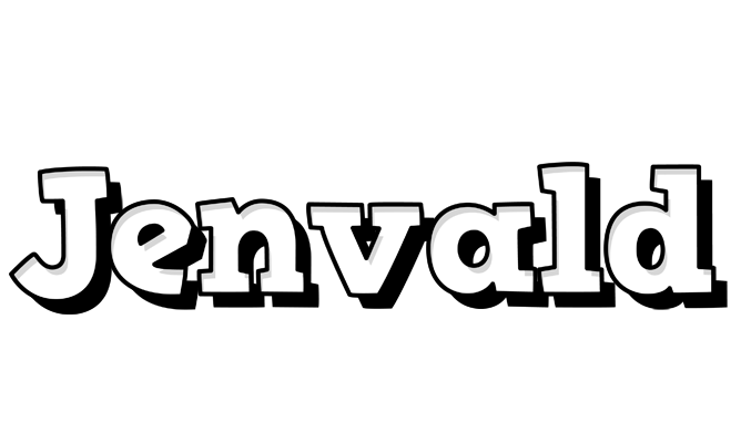 Jenvald snowing logo