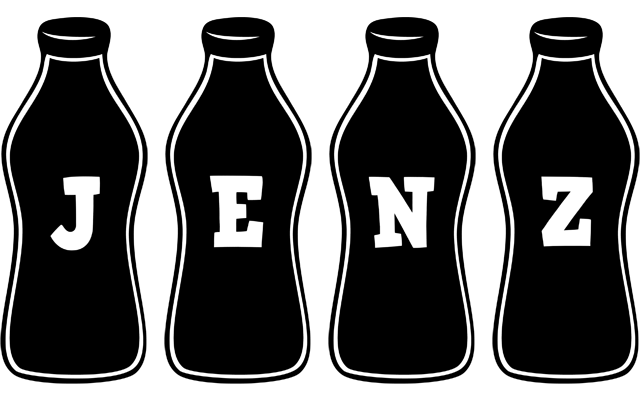 Jenz bottle logo