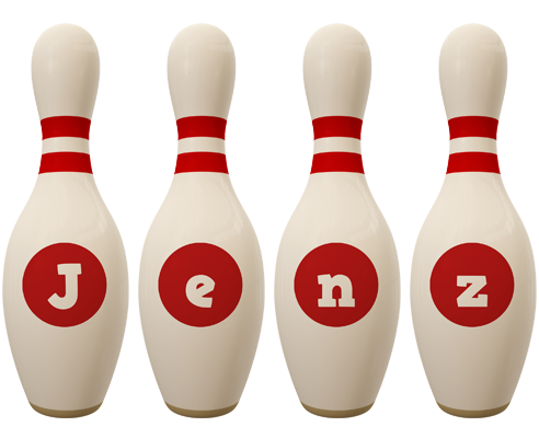 Jenz bowling-pin logo