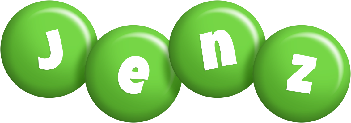 Jenz candy-green logo