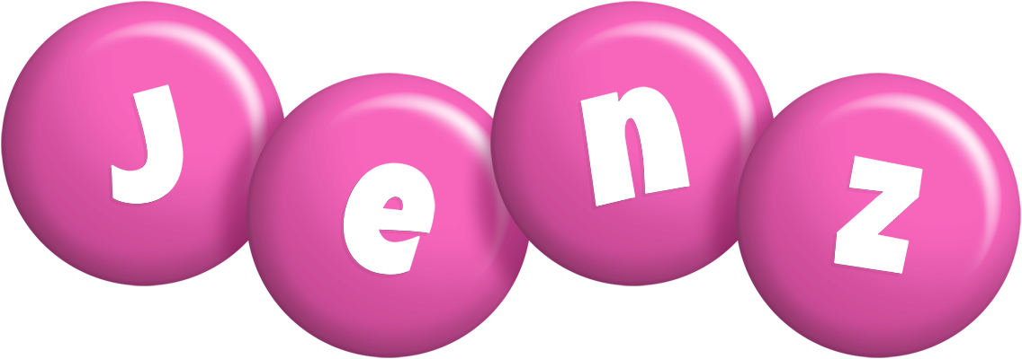 Jenz candy-pink logo