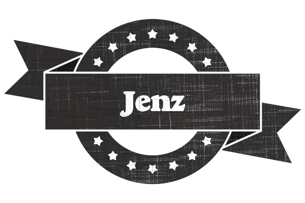 Jenz grunge logo