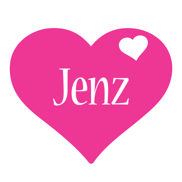 Jenz love-heart logo