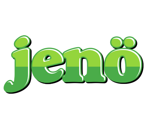 Jenö apple logo