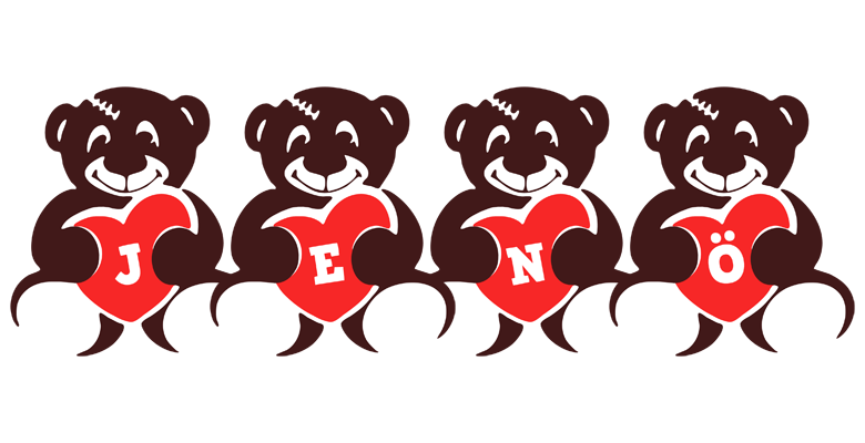 Jenö bear logo