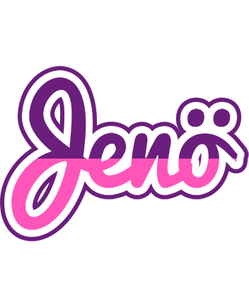 Jenö cheerful logo