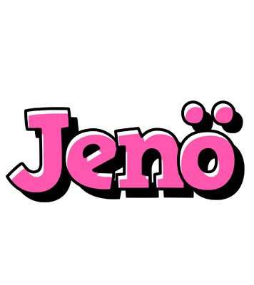 Jenö girlish logo