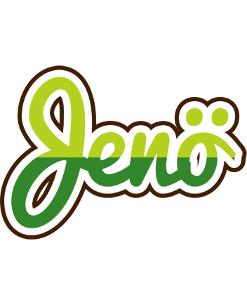 Jenö golfing logo