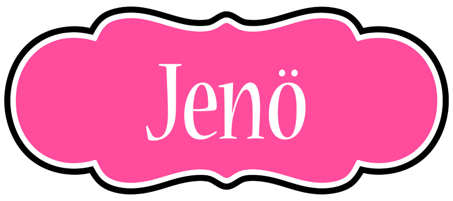 Jenö invitation logo