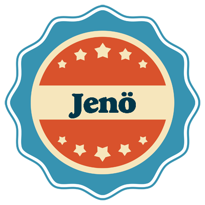 Jenö labels logo
