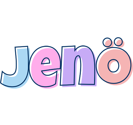 Jenö pastel logo