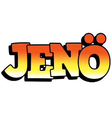 Jenö sunset logo
