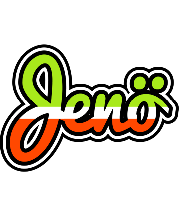 Jenö superfun logo