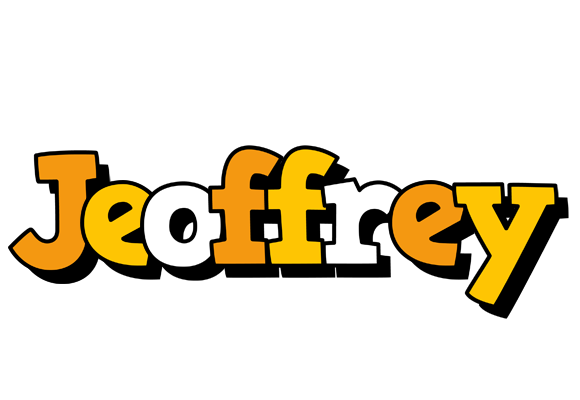 Jeoffrey cartoon logo