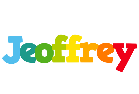 Jeoffrey rainbows logo