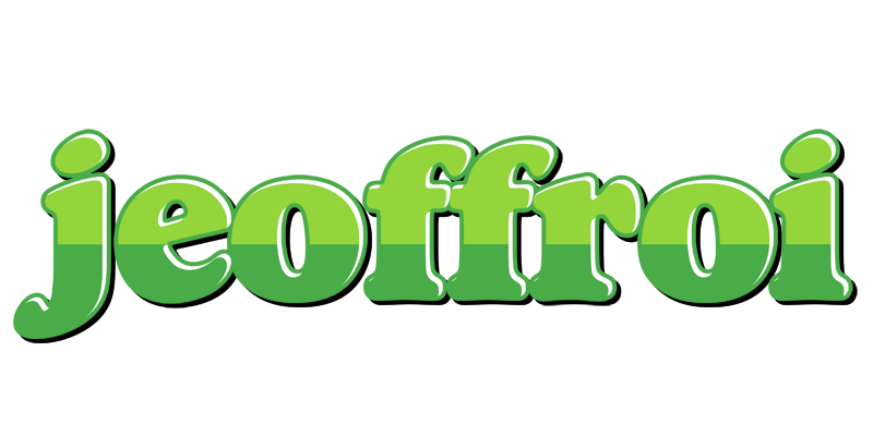 Jeoffroi apple logo