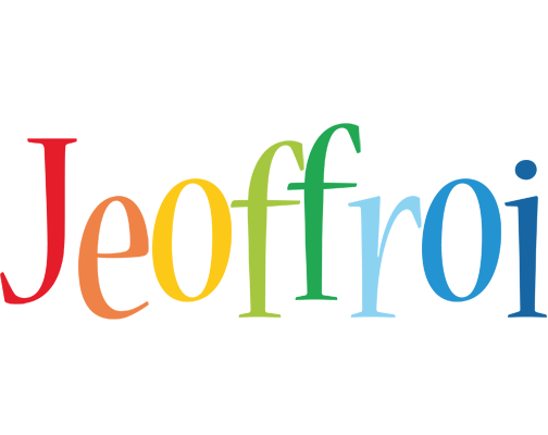 Jeoffroi birthday logo