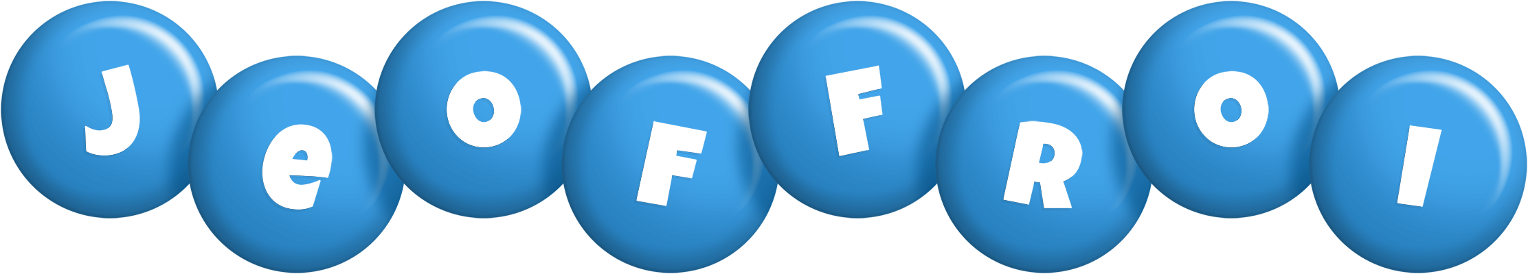 Jeoffroi candy-blue logo