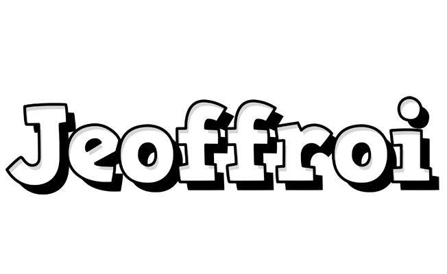Jeoffroi snowing logo