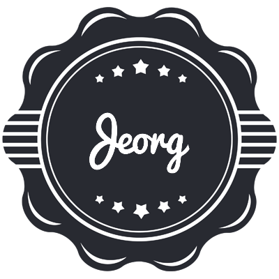 Jeorg badge logo