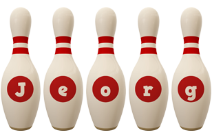 Jeorg bowling-pin logo