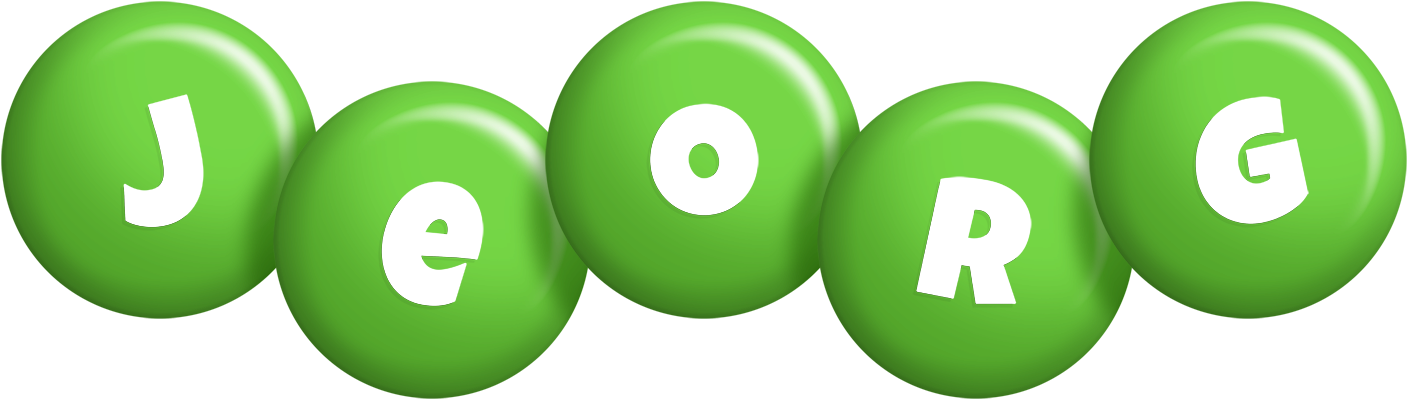 Jeorg candy-green logo