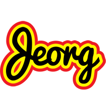 Jeorg flaming logo