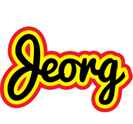 Jeorg flaming logo