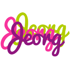 Jeorg flowers logo