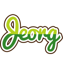 Jeorg golfing logo