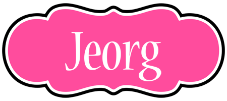 Jeorg invitation logo