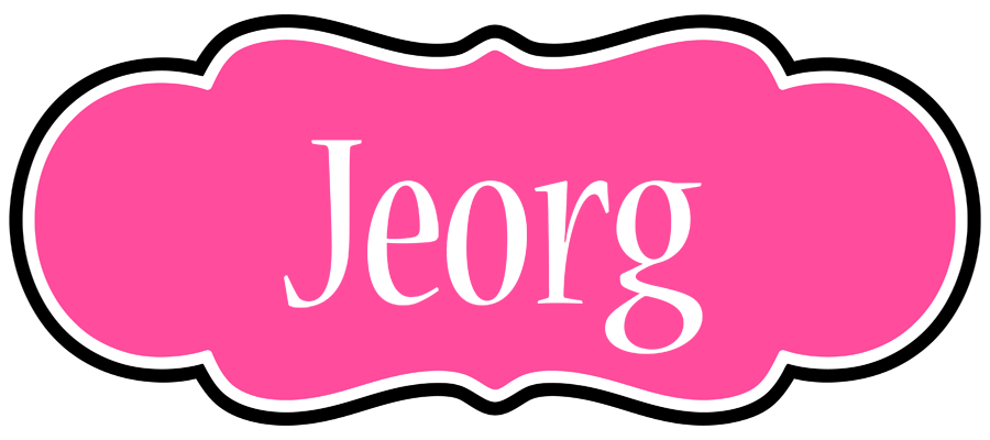 Jeorg invitation logo