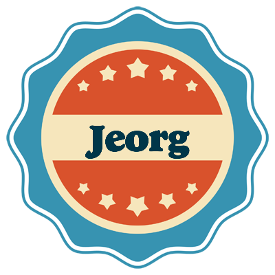 Jeorg labels logo