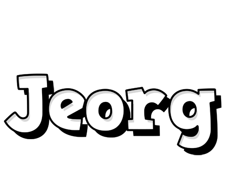 Jeorg snowing logo