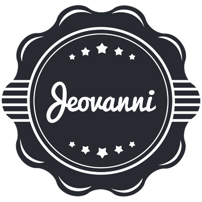 Jeovanni badge logo