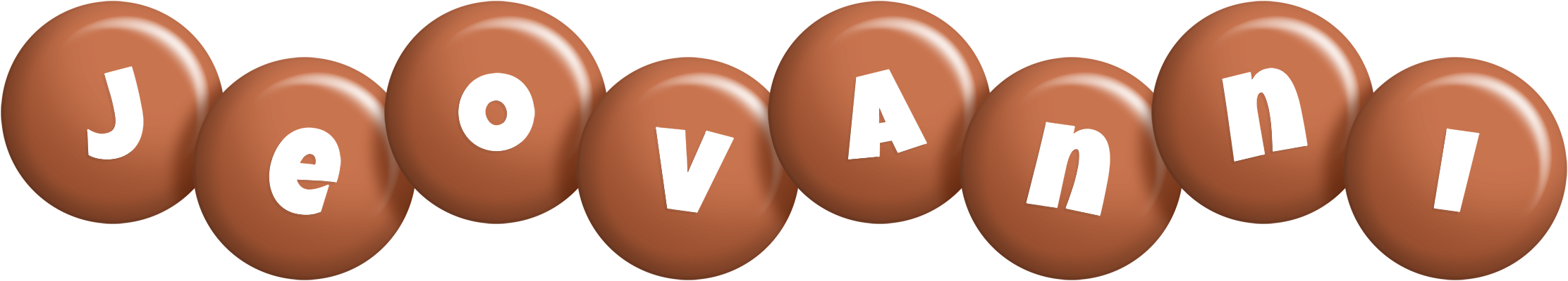 Jeovanni candy-brown logo