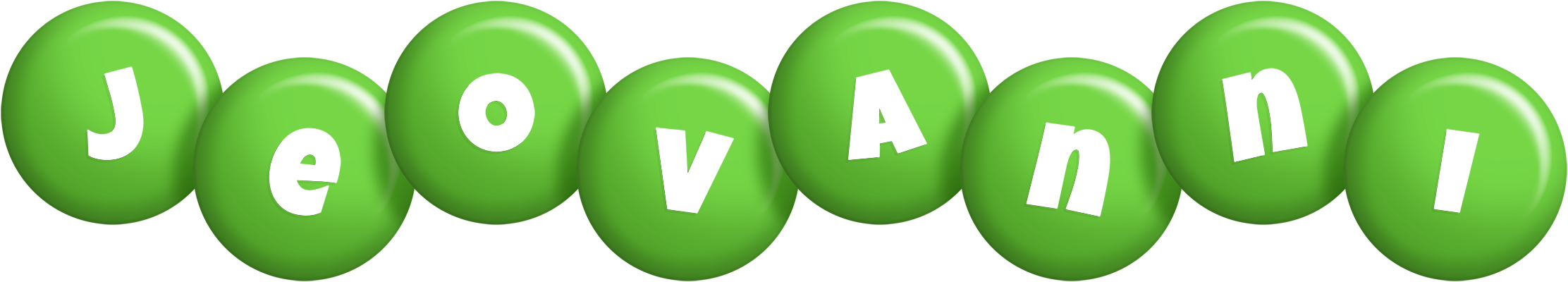 Jeovanni candy-green logo