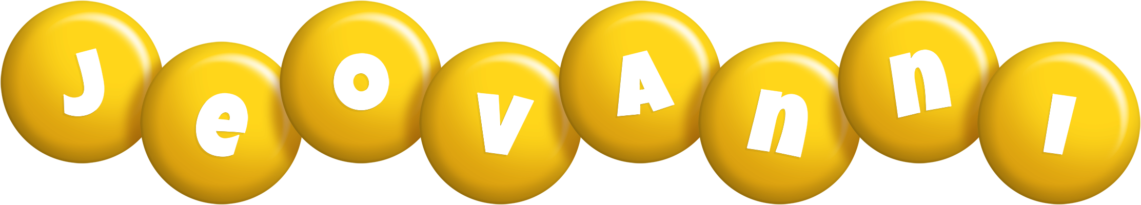 Jeovanni candy-yellow logo