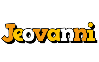 Jeovanni cartoon logo