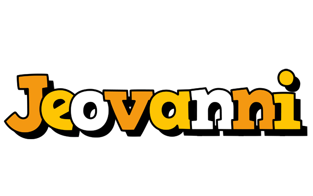 Jeovanni cartoon logo