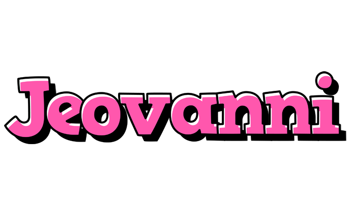 Jeovanni girlish logo