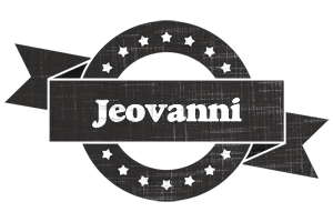 Jeovanni grunge logo