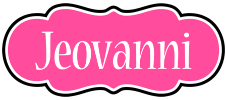 Jeovanni invitation logo