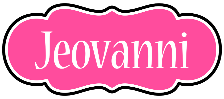 Jeovanni invitation logo
