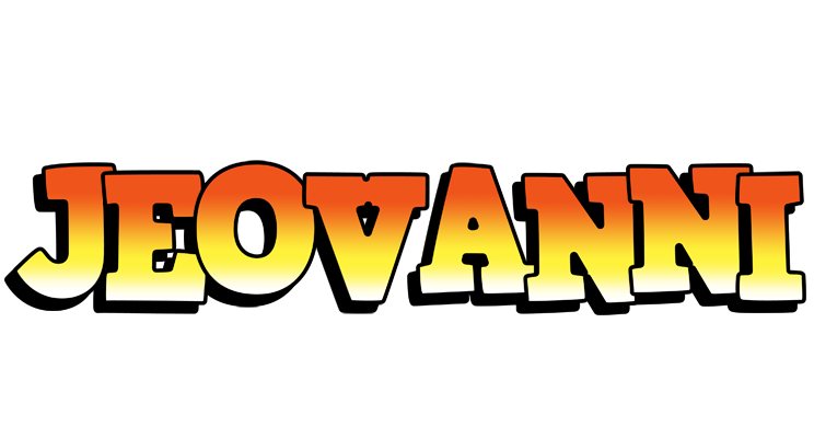Jeovanni sunset logo