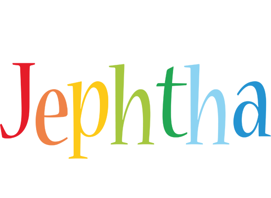 Jephtha birthday logo