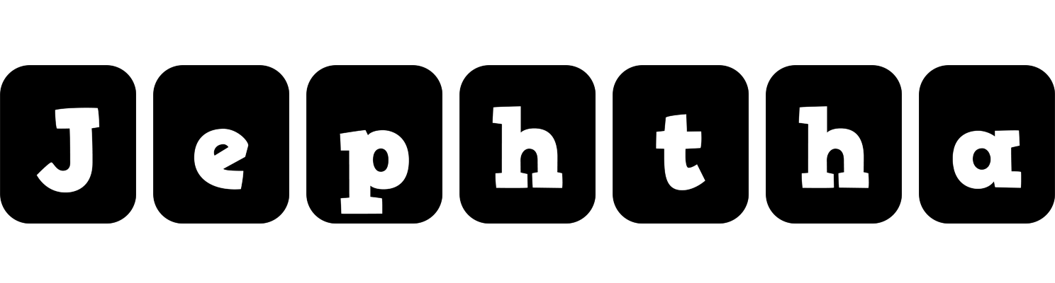 Jephtha box logo